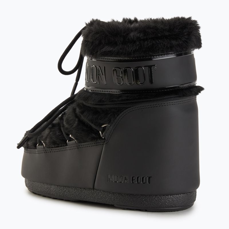 Női hótaposó Moon Boot Icon Low Faux Fur black 3
