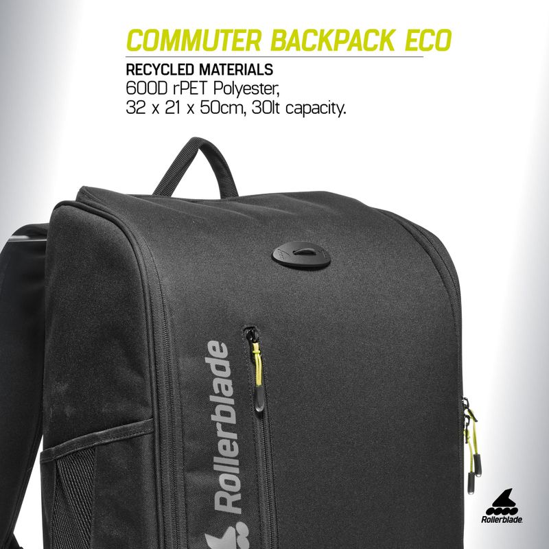 Rollerblade Urban Commuter Eco hátizsák 30 l fekete 4