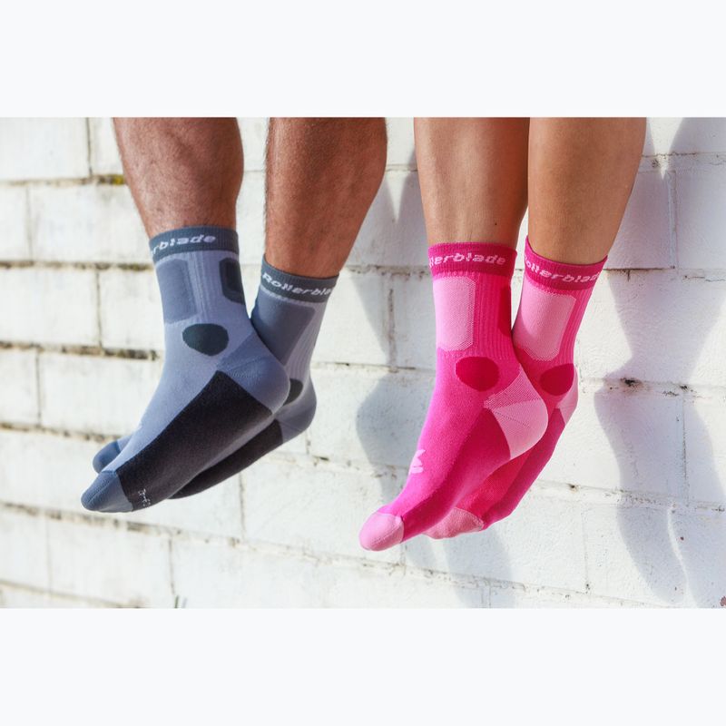 Zokni Rollerblade Skate pink 6