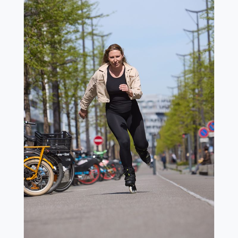 Férfi görkorcsolya Rollerblade Crossfire LX black/lime 13