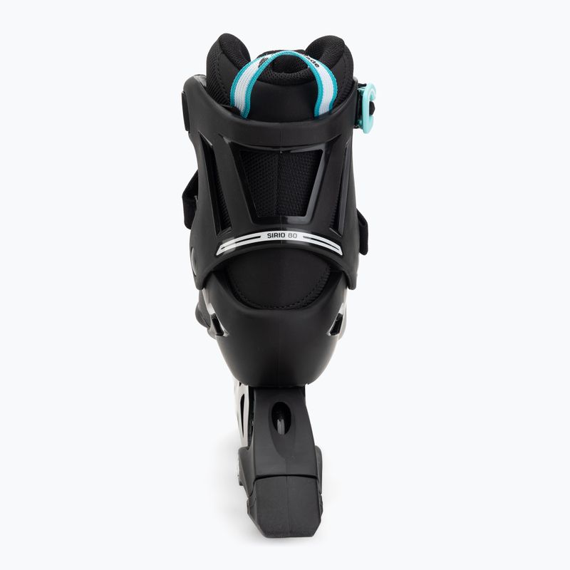 Női görkorcsolya Rollerblade Sirio 80 W fekete/teal kék 5