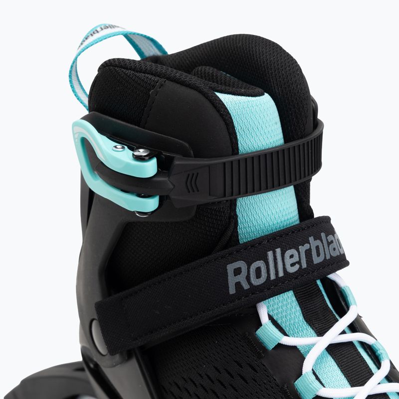 Női görkorcsolya Rollerblade Sirio 80 W fekete/teal kék 8