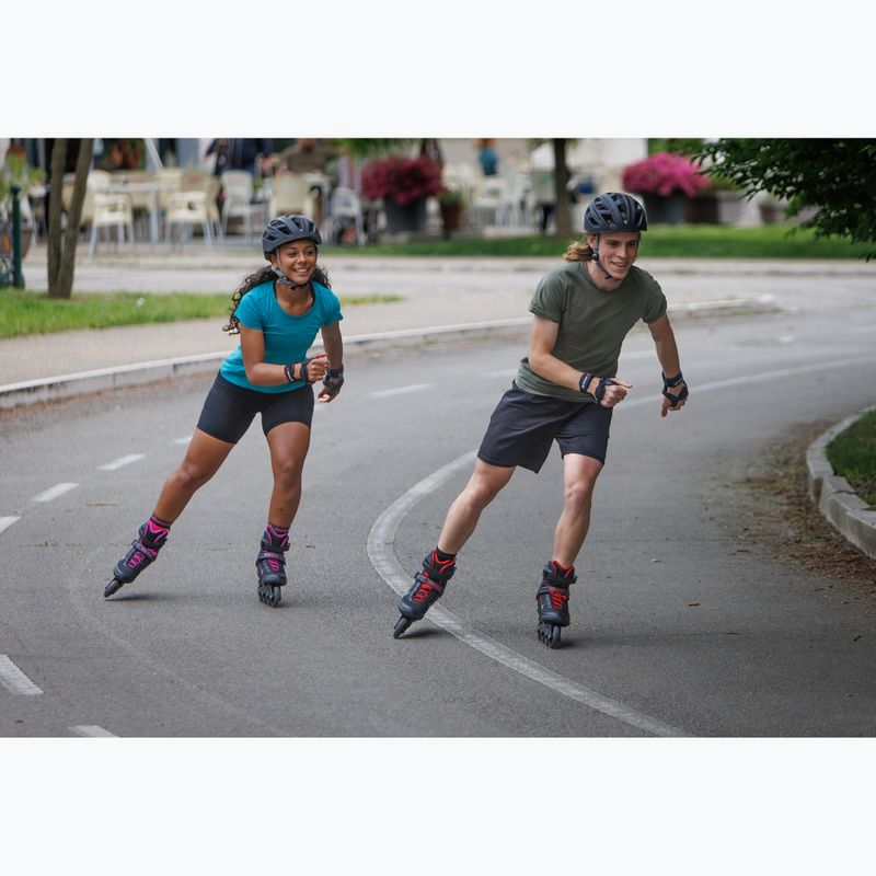 Férfi Rollerblade Zetrablade fekete/piros görkorcsolya 11