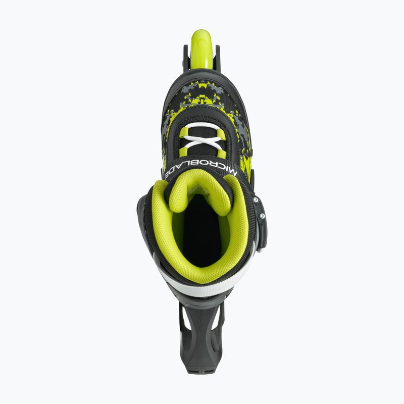 Rollerblade Microblade SL Jr gyermek görkorcsolya fekete/lime 7