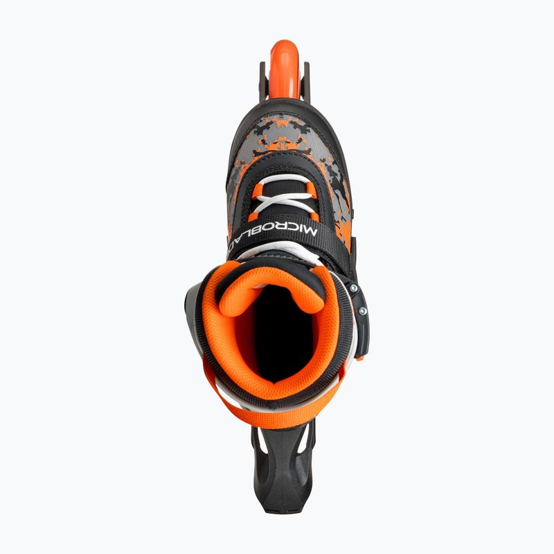 Rollerblade Microblade SL Jr gyermek görkorcsolya fekete/narancs 7