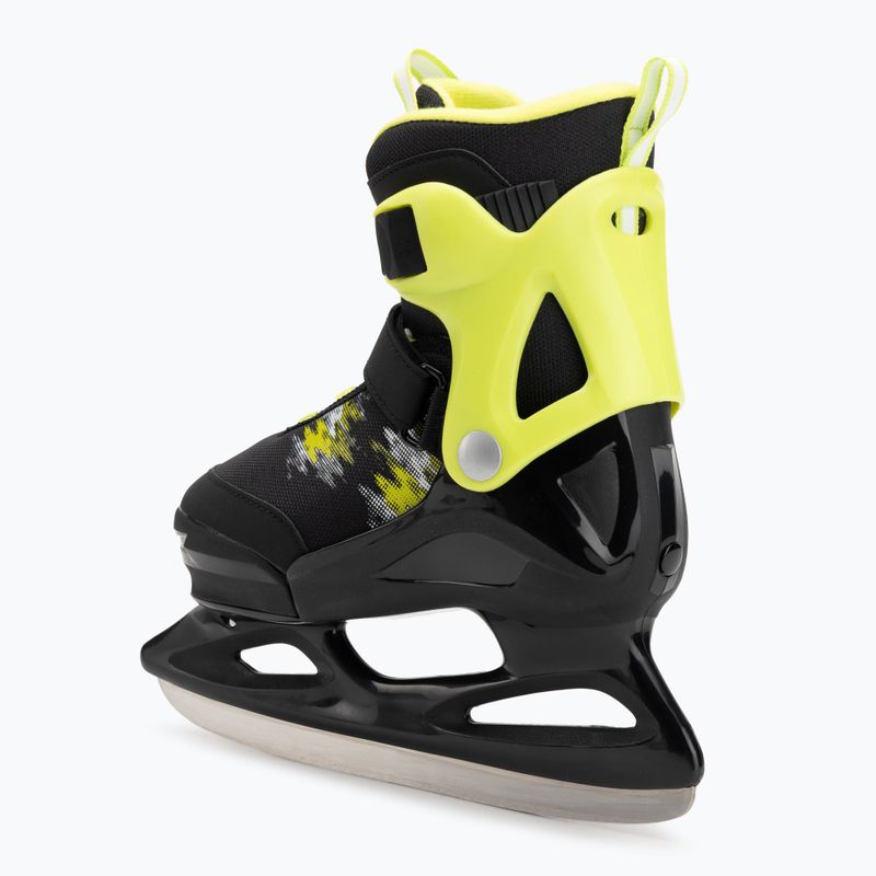 Gyerek jégkorcsolya Bladerunner Micro Ice black/lime 3