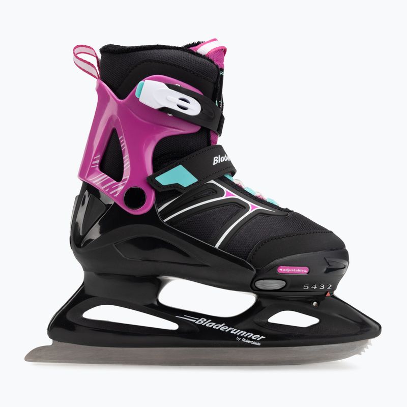 Gyerek jégkorcsolya Bladerunner Micro Xt Ice G black/fuchsia 3