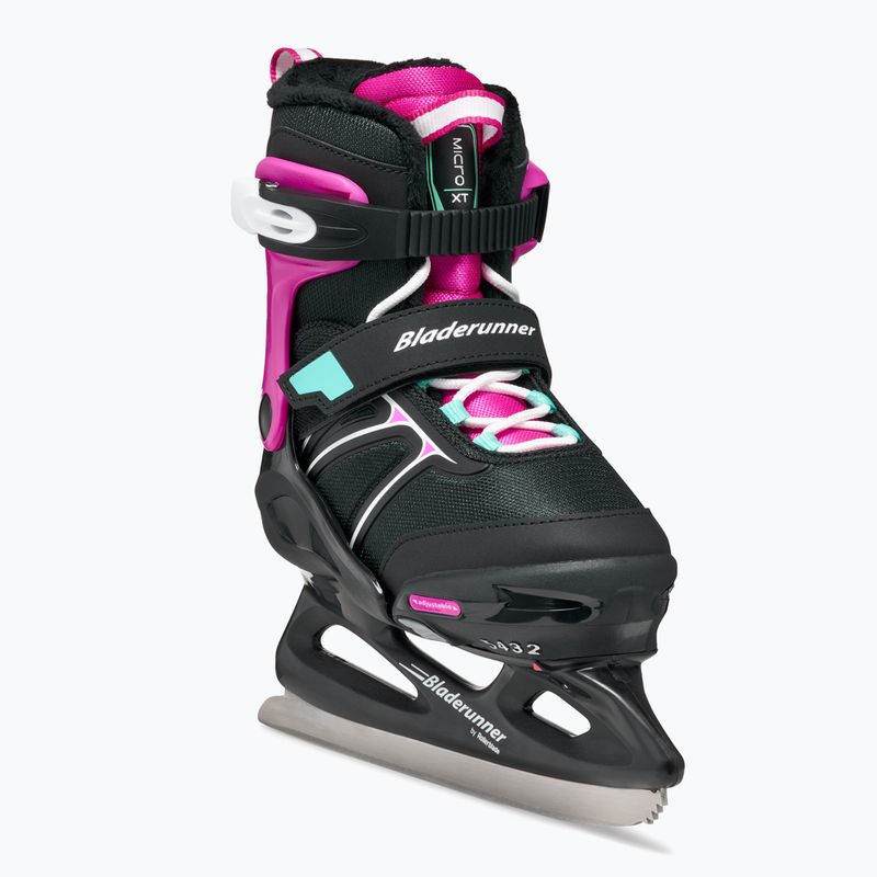 Gyerek jégkorcsolya Bladerunner Micro Xt Ice G black/fuchsia 11
