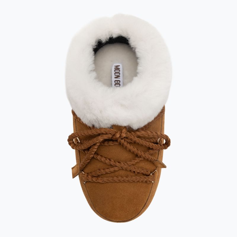 Női Moon Boot Evx Mule szarvasbőr hócsizma cognac/natural 5