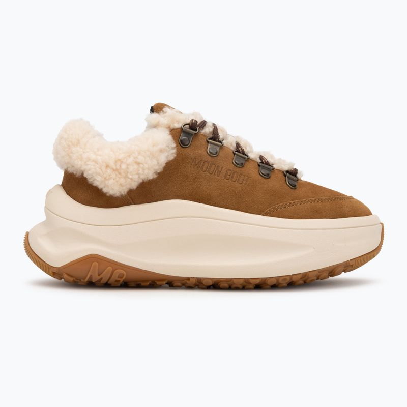 Női Moon Boot Moon247 City Shearling hó csizma cognac 2