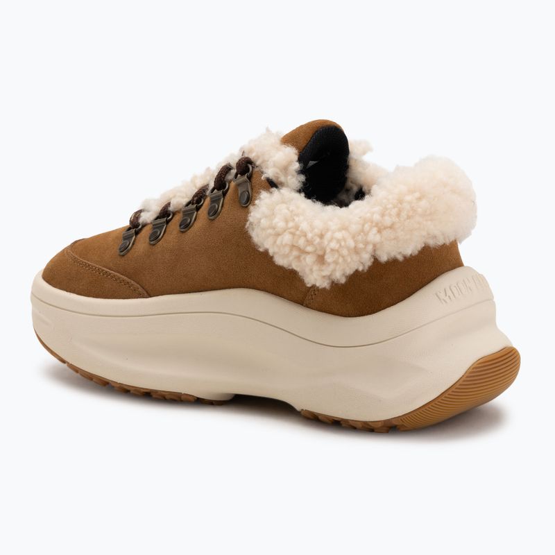Női Moon Boot Moon247 City Shearling hó csizma cognac 3
