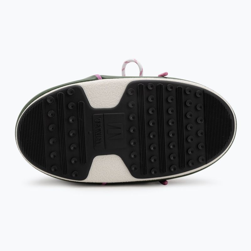 Női Moon Boot Icon Low Space Racing erdő zöld/ezüst/rózsaszín hócsizma 4