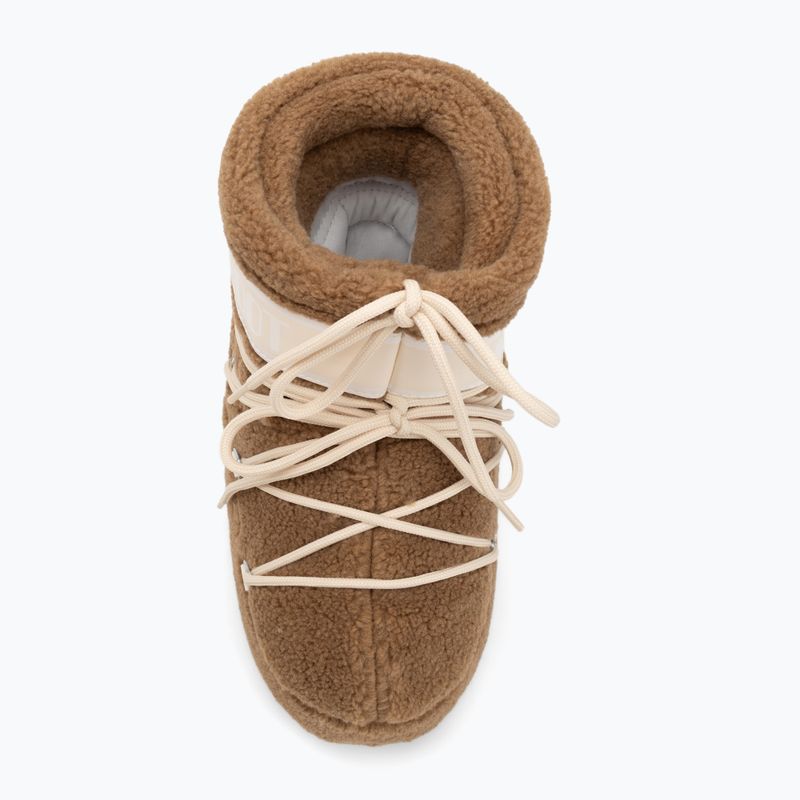 Női Moon Boot Icon Low Fleece hócsizma camel hócsizma 5