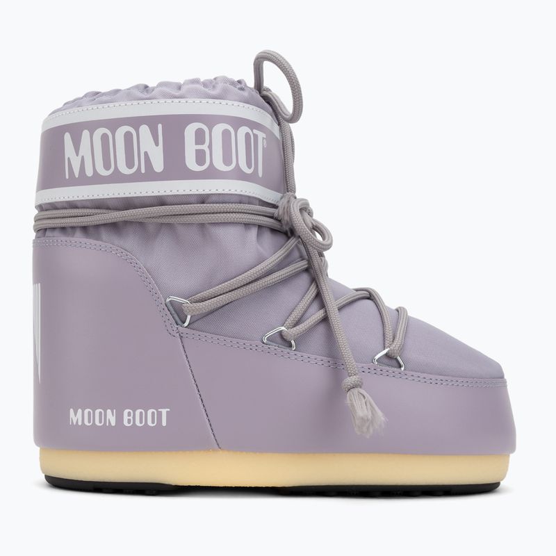 Női Moon Boot Icon Alacsony Nylon lilas hócsizma 2