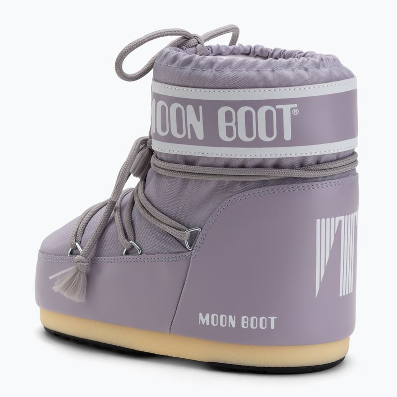 Női Moon Boot Icon Alacsony Nylon lilas hócsizma 3
