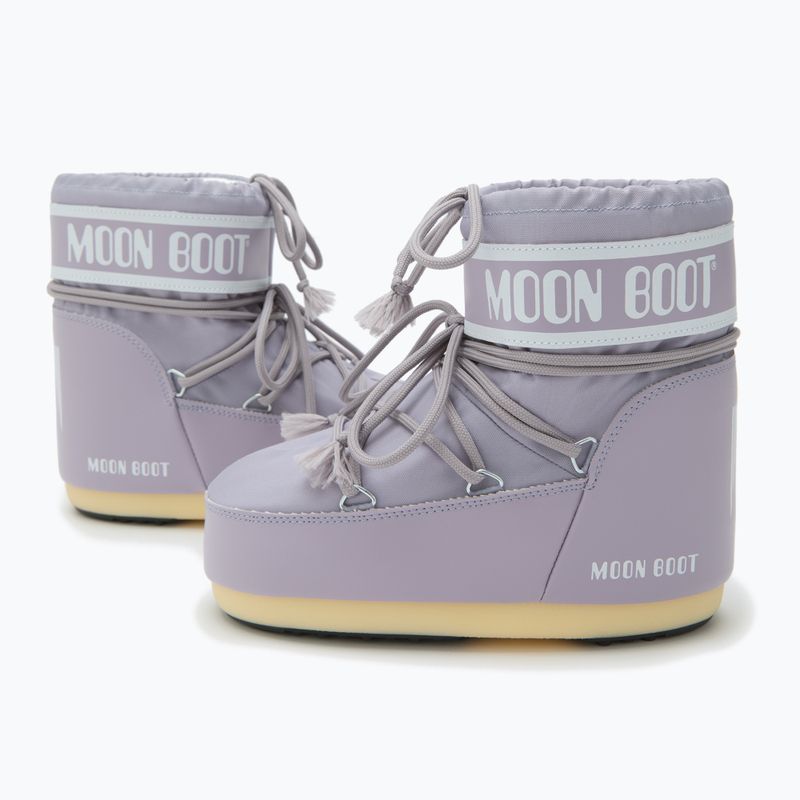 Női Moon Boot Icon Alacsony Nylon lilas hócsizma 4