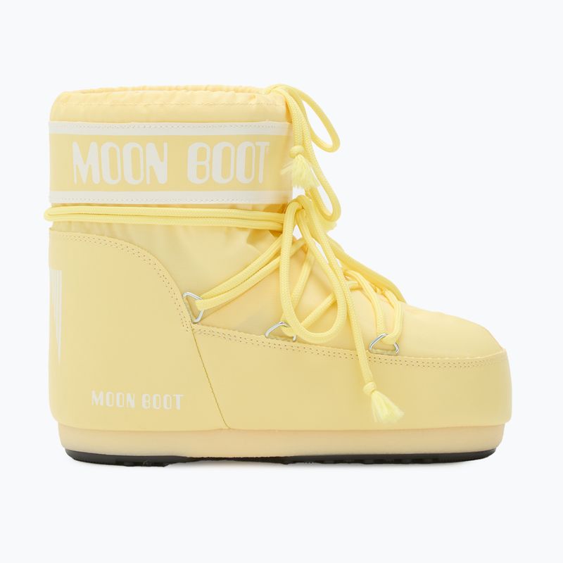 Női Moon Boot Icon Low Nylon világossárga hócsizma
