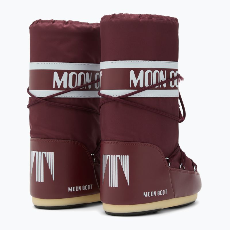 Női hótaposó Moon Boot Icon Nylon burgundy 2