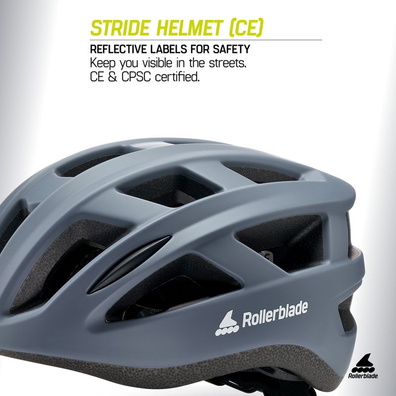 Bukósisak Rollerblade Stride CE lunar blue 8