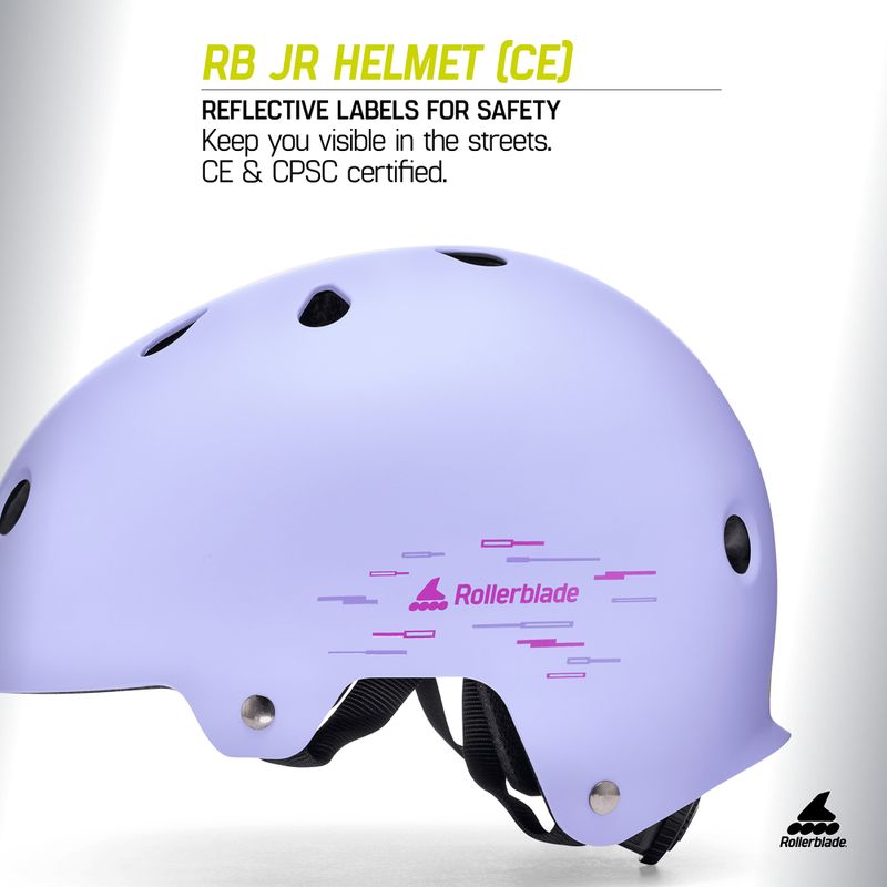 Gyermek bukósisak Rollerblade RB CE Jr lilac 8