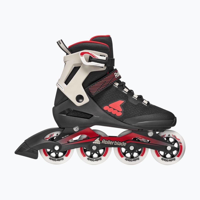 Férfi görkorcsolya Rollerblade Macroblade 84 black/sand/red 2