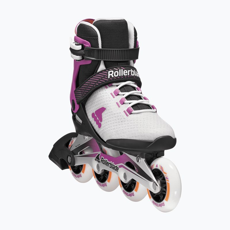 Női görkorcsolya Rollerblade Macroblade 84 W light grey/violet/orange 5