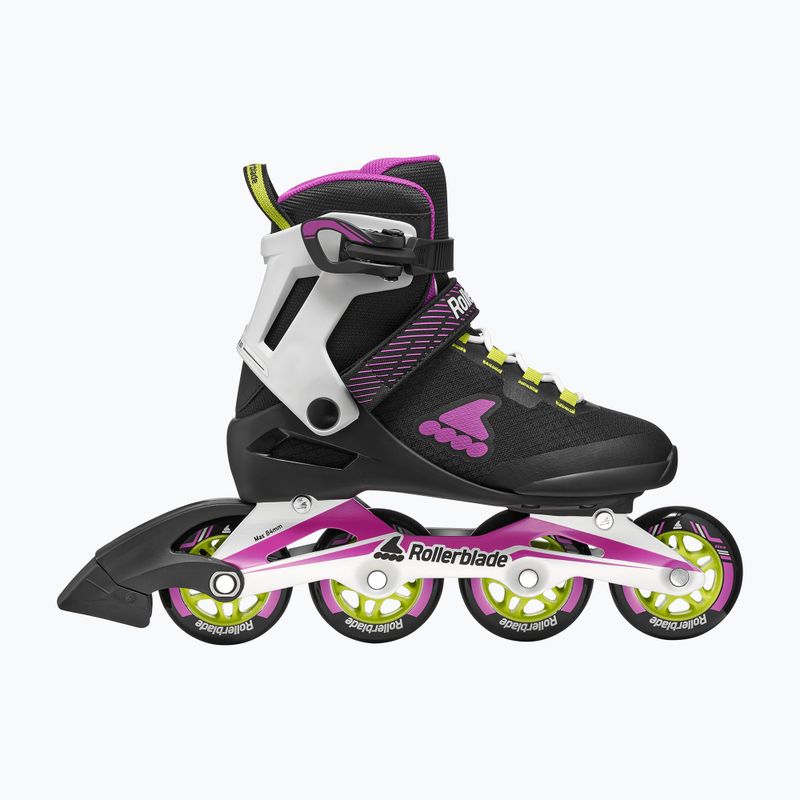 Női görkorcsolya Rollerblade Macroblade 80 W black/dark fuchsia 2