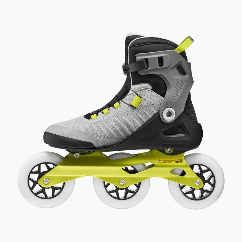 Férfi görkorcsolya Rollerblade Macroblade 110 Boa black/grey/lime 3