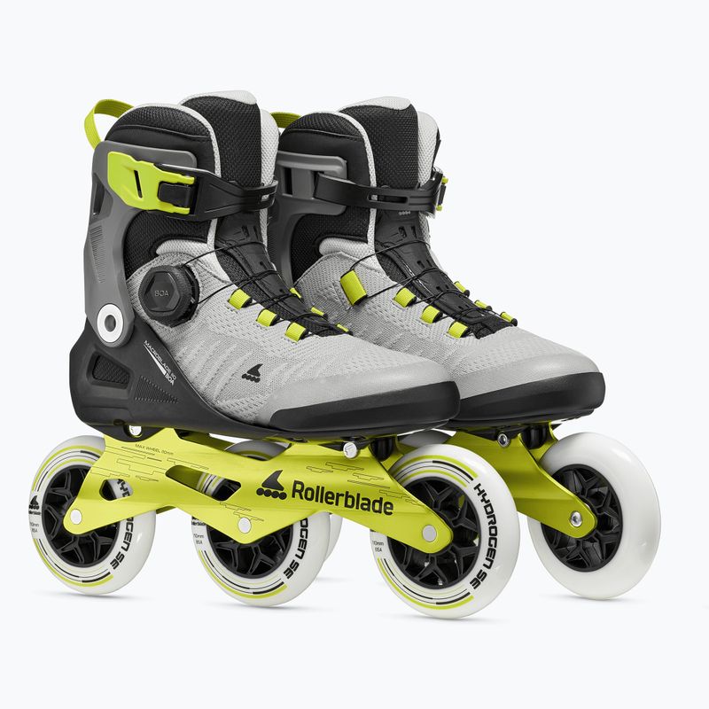 Férfi görkorcsolya Rollerblade Macroblade 110 Boa black/grey/lime 4