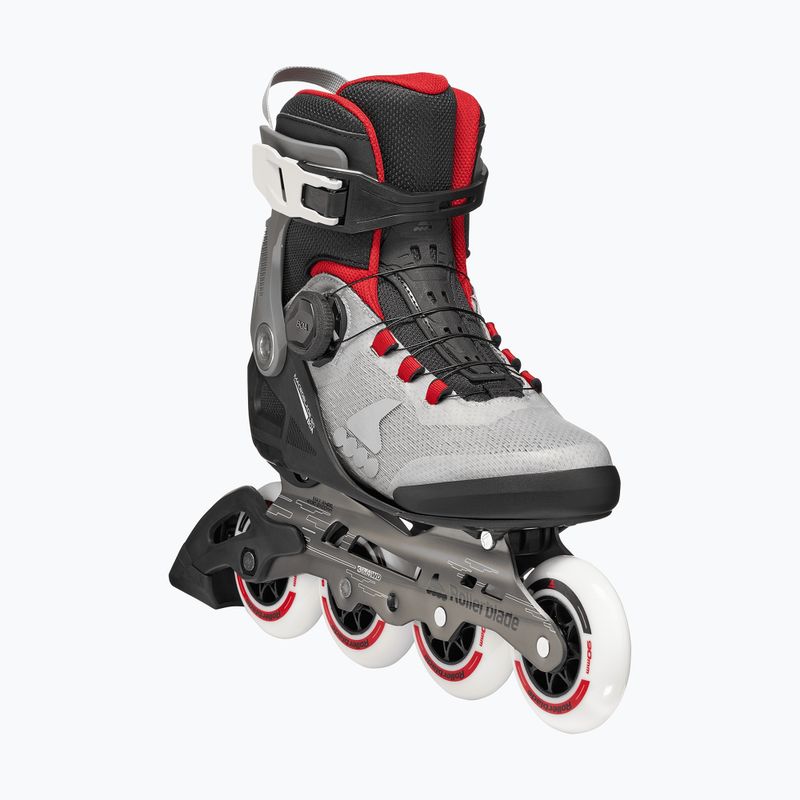 Férfi görkorcsolya Rollerblade Macroblade 90 Boa black/grey/red 5