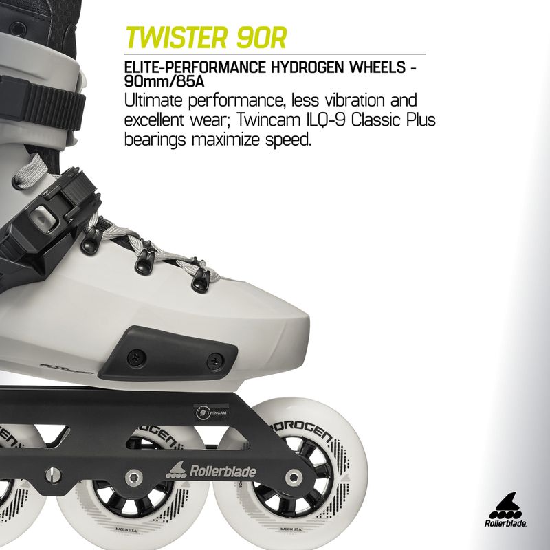 Görgők Rollerblade Twister 90R white smoke/black 8