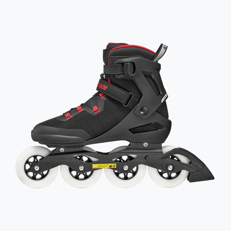 Férfi görkorcsolya Rollerblade Macroblade 90 black/red 3
