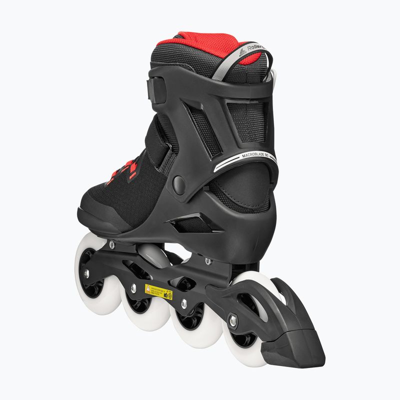 Férfi görkorcsolya Rollerblade Macroblade 90 black/red 5