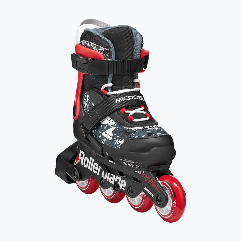 Gyerek görkorcsolya Rollerblade Microblade SL Jr black/red 5