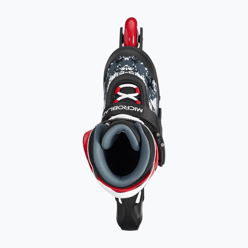 Gyerek görkorcsolya Rollerblade Microblade SL Jr black/red 7