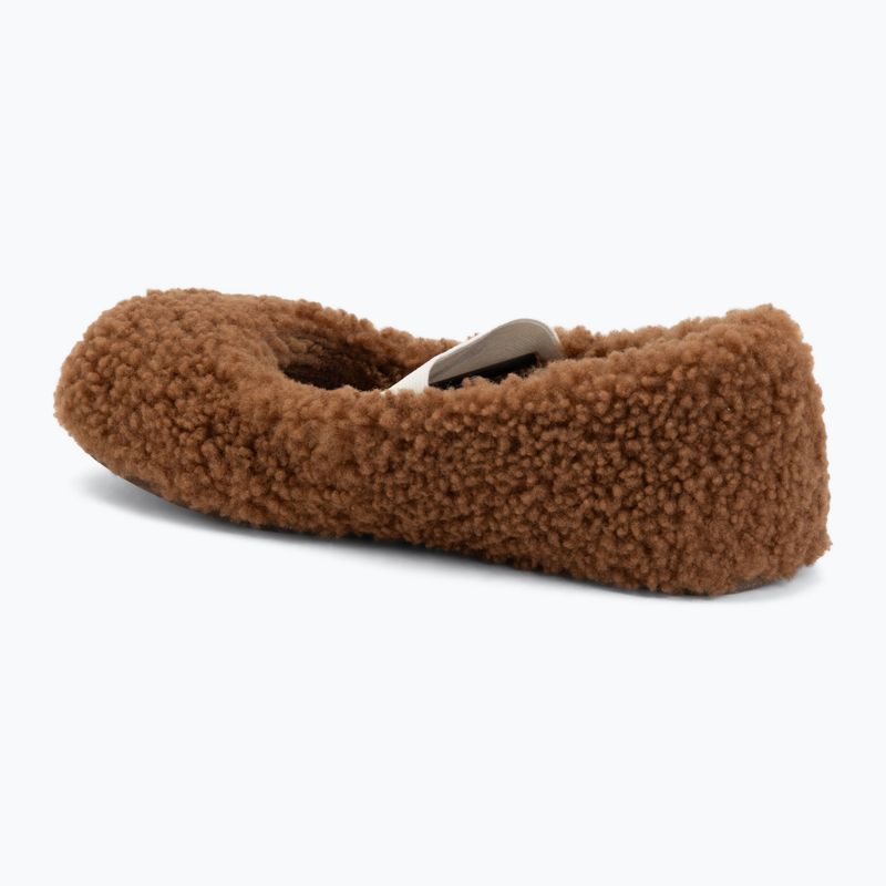 Női balerina Moon Boot Shearling Ballerina cognac 3
