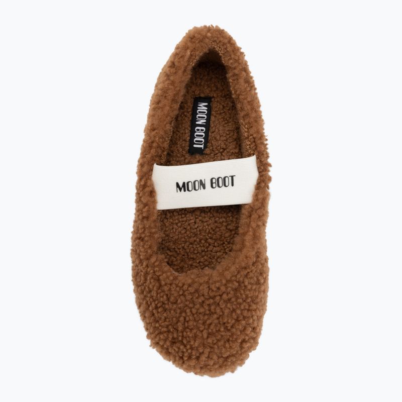 Női balerina Moon Boot Shearling Ballerina cognac 5