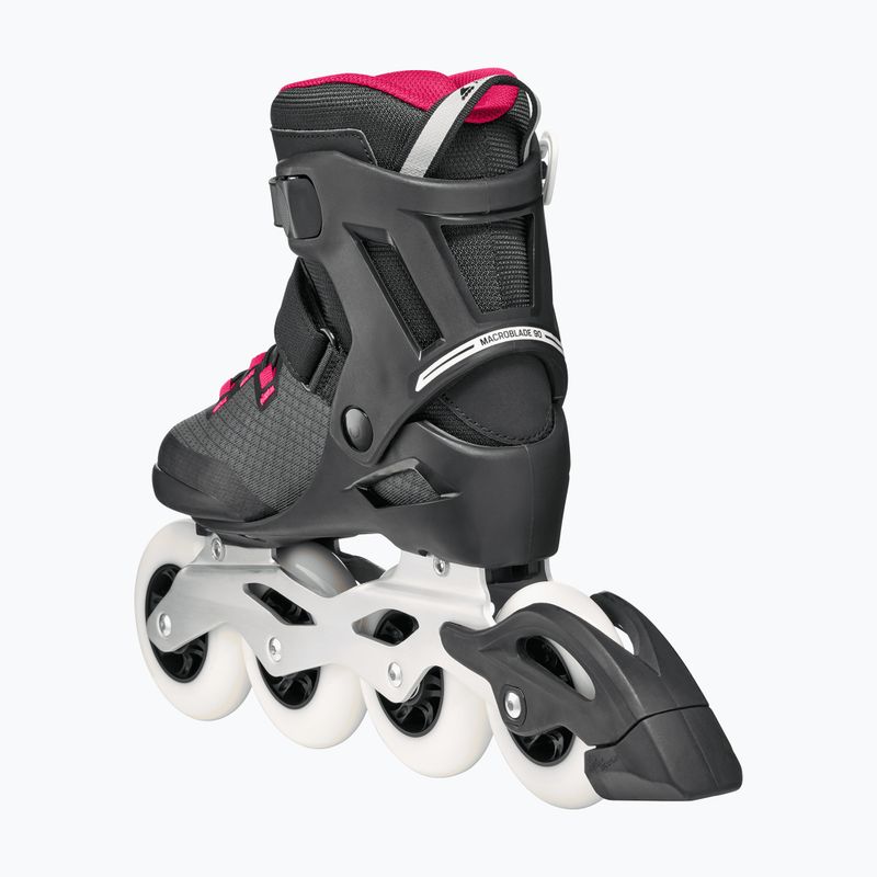 Női görkorcsolya Rollerblade Macroblade 90 W black/burgundy/ocean green 6