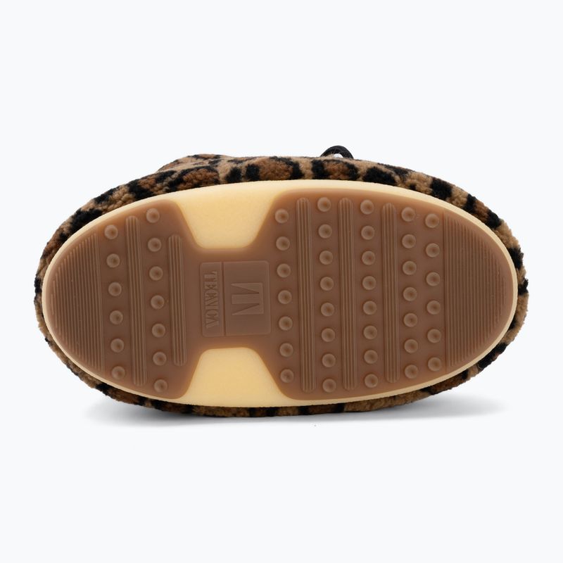 Női hótaposó Moon Boot Icon Low Fleece Leopard cognac/cocoa 4