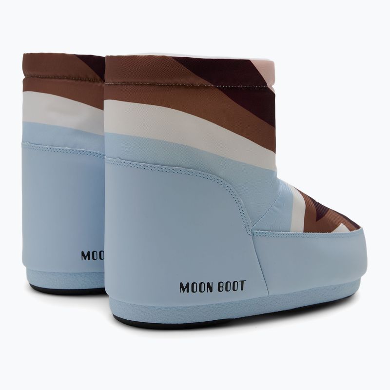 Női hótaposó Moon Boot Icon Low Nolace Comet baby blue/multicolor 2