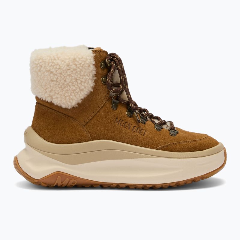 Női cipők Moon Boot Moon247 City Shearling Mid cognac