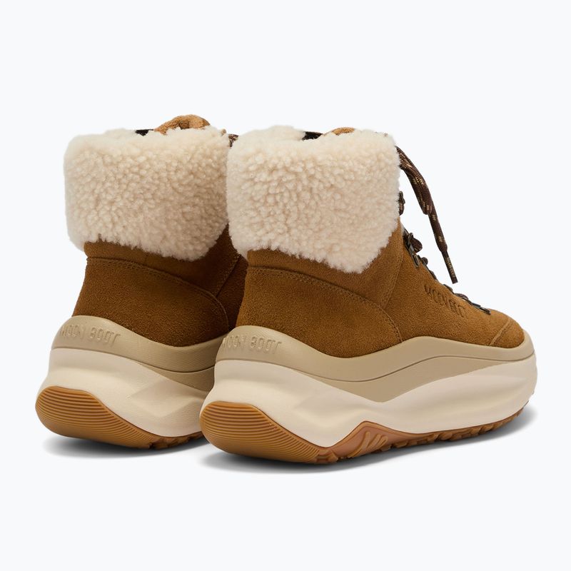 Női cipők Moon Boot Moon247 City Shearling Mid cognac 2
