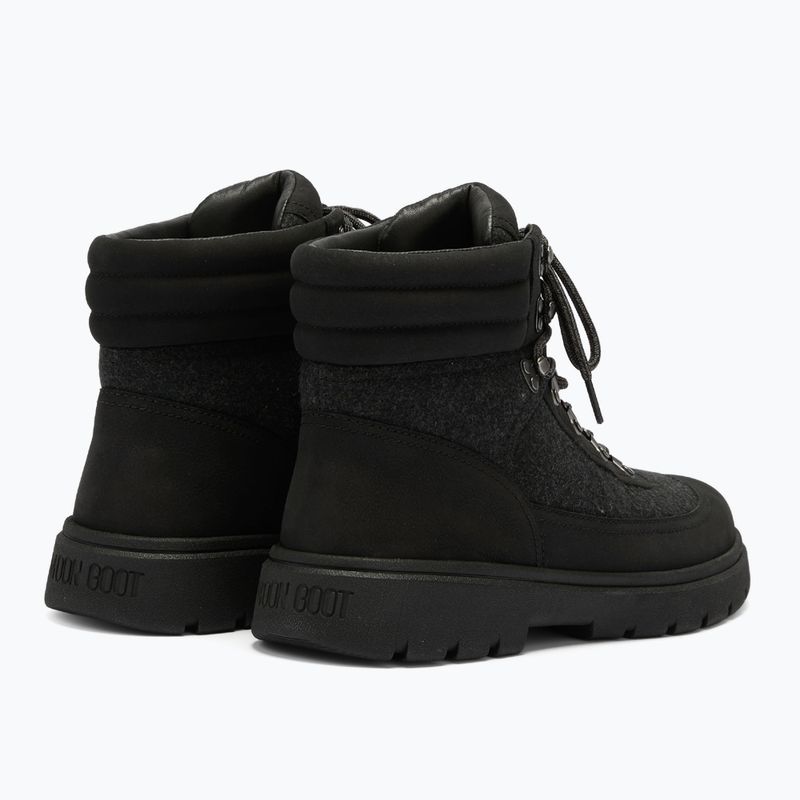 Férfi hótaposó Moon Boot Combat Boot Felt black 2
