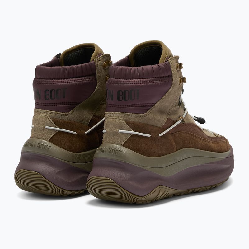 Női cipők Moon Boot Moon247 Xlace Mid cargo green/berry brown 2