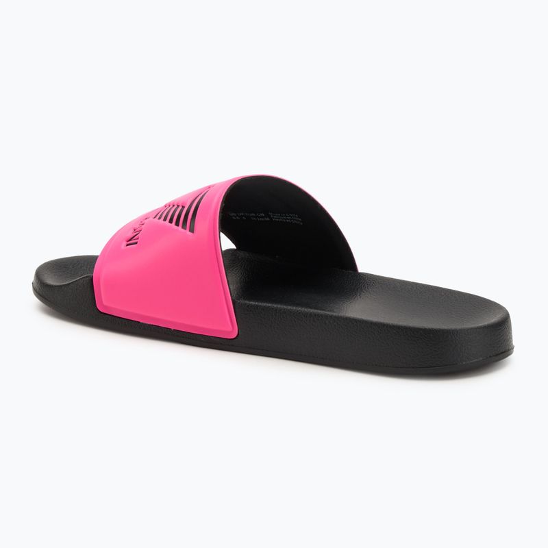 EA7 Emporio Armani Water Sports Visibility flip-flop rózsaszín fluo / fekete flip-flop 3