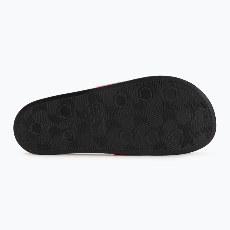 EA7 Emporio Armani Water Sports Visibility flip-flop rózsaszín fluo / fekete flip-flop 4
