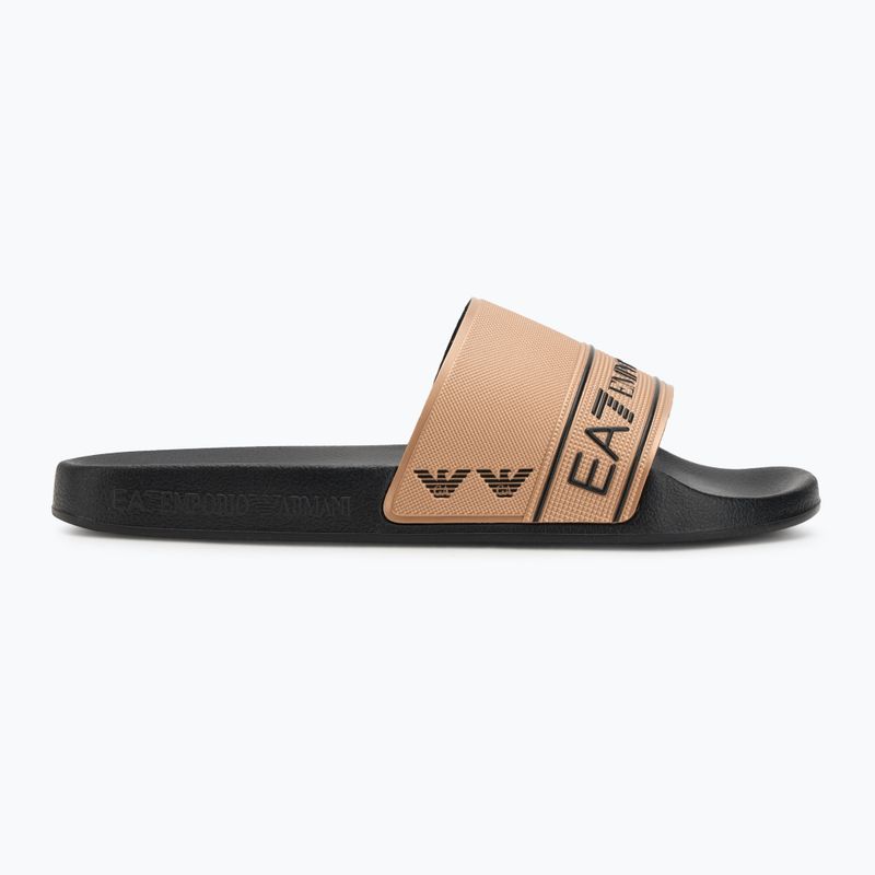 EA7 Emporio ArmaniWater Sports Tape flip-flop fekete / arany 2