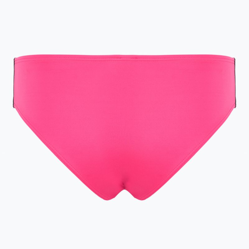 Női kétrészes fürdőruha EA7 Emporio Armani Logo Tape Bikini Top neon rózsaszínű 7