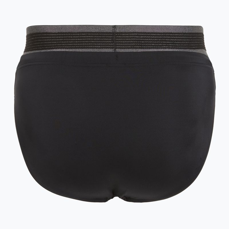 Férfi EA7 Emporio Armani Logo Tape Brief úszónadrág fekete 2