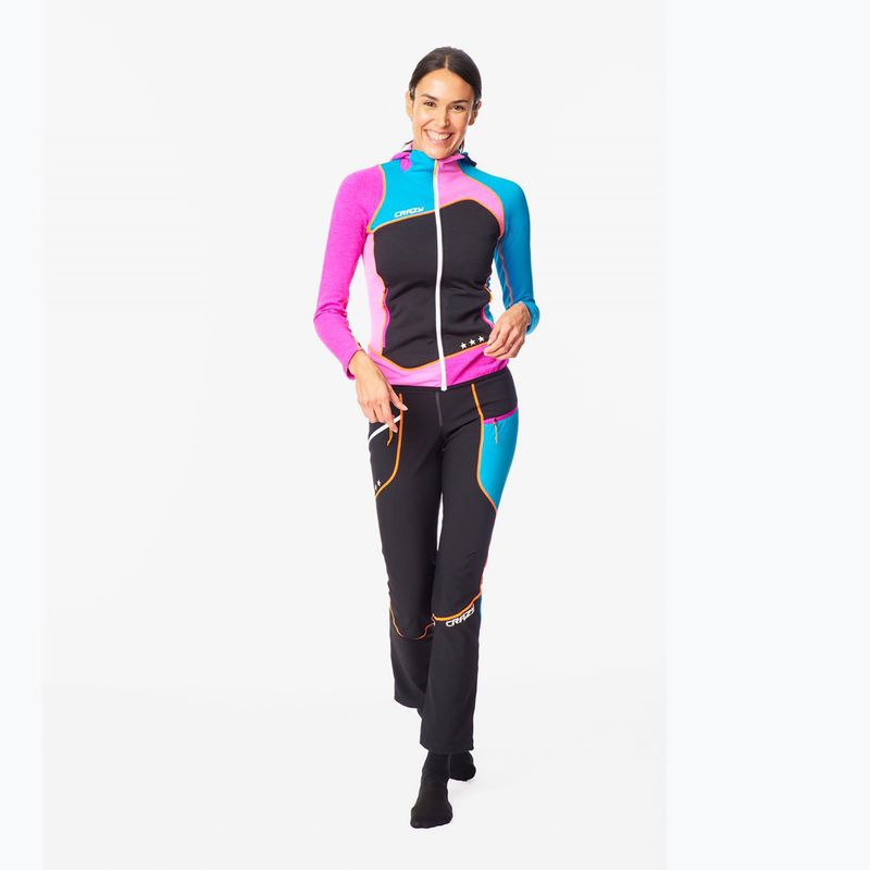 Női trekking pulóver Crazy Ionic pop 2
